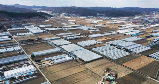 A proposed site for Samsung Electronics $230 billion chip complex in Yongin, Gyeonggi [YONHAP]