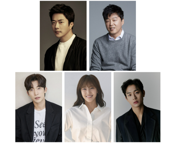 From top left clockwise, actors Kwon Sang-woo, Kim Hee-won, Shin Hyeon-seung, Bae Da-bin and Lee Sang-yi [EACH AGENCY]