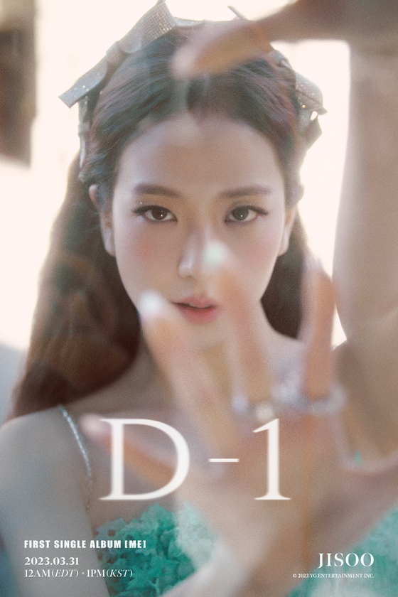Jisoo's first solo album ″Me″ will release on March 31 [YG ENTERTAINMENT]