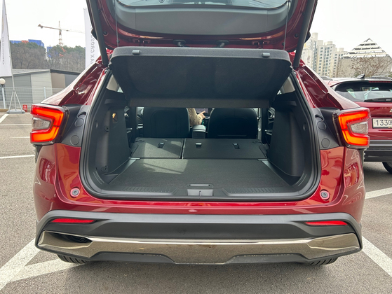 The trunk of the Trax Crossover [SARAH CHEA]