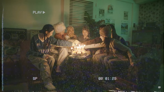 Captured scenes from girl group A-plus's debut track ″Candlelight″ [SCREEN CAPTURE]