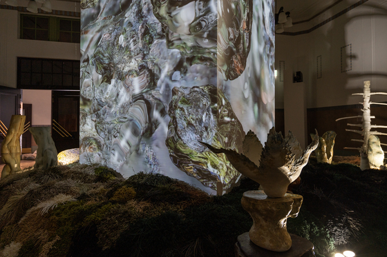 An installation view of the "Another Letter to Nature" exhibition [KOREA CRAFT AND DESIGN FOUNDATION]