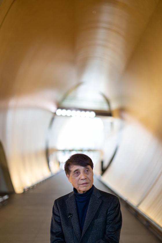 Tadao Ando, the 81-year-old celebrated Japanese architect [MUSEUM SAN]