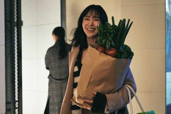 Jeon Do-yeon as Gil Bok-soon, who is also a single mother to a teenage daughter in the new Netflix film "Kill Boksoon" [NETFLIX]