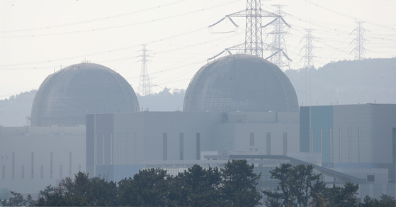 The Shin-Kori 3 and 4 reactors, located in Ulsan. [YONHAP]