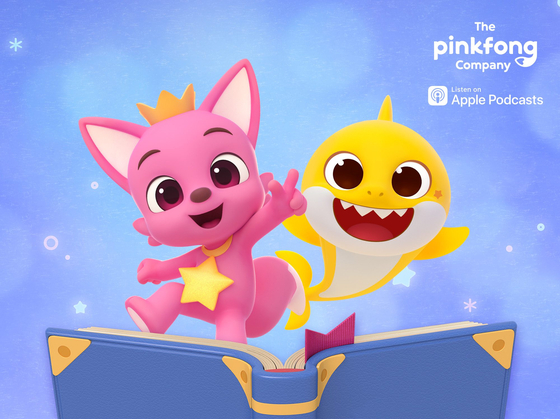 Pinkfong Baby Shark podcasts launch on Apple Podcasts this Tuesday. [THE PINKFONG COMPANY]