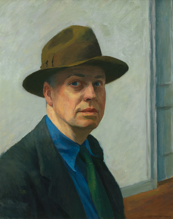  "Self-Portrait" (1925-30) [WHITNEY MUSEUM OF AMERICAN ART, NEW YORK]