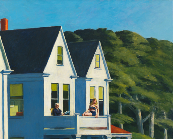 "Second Story Sunlight" (1960) [WHITNEY MUSEUM OF AMERICAN ART, NEW YORK]