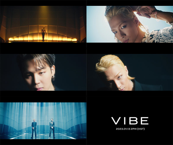 Collaboration between Big Bang's Taeyang and BTS's Jimin titled ″Vibe″ [THE BLACK LABEL]