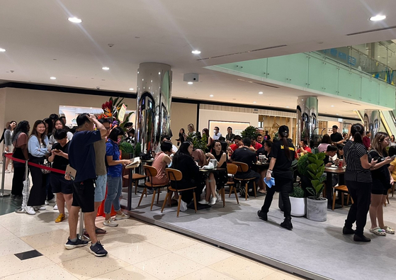 BHC's first branch in Singapore opened on Wednesday at Marina Square. [BHC]