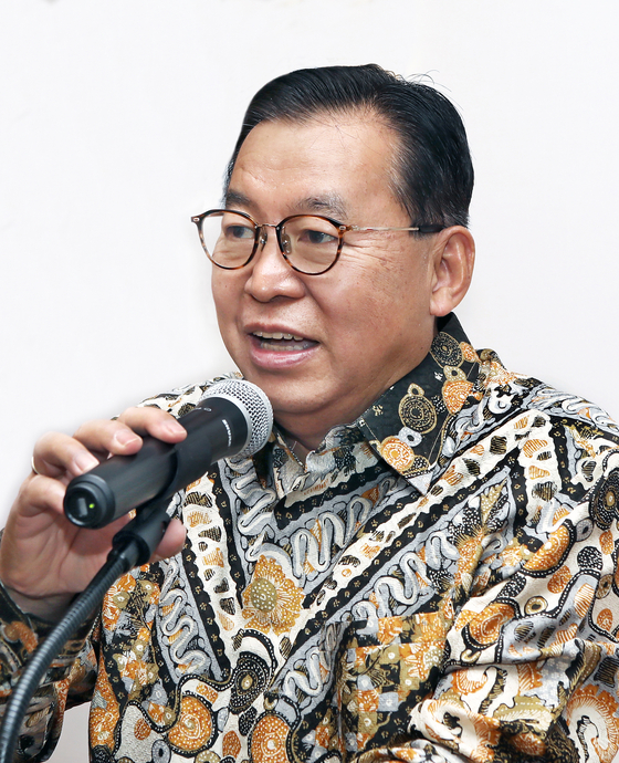 Gandi Sulistiyanto, ambassador of Indonesia to Korea. [PARK SANG-MOON]