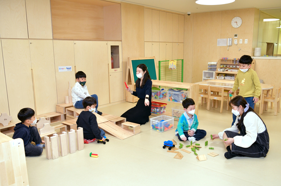 HD Hyundai's free in-house Dream Boat daycare center in Seongnam, Gyeonggi, which can look after up to 300 children [HD HYUNDAI]