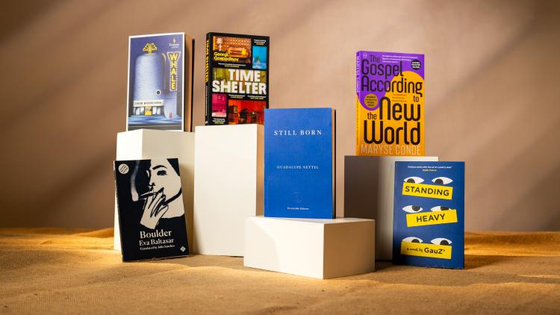 Six books, including "Whale" by Cheon Myeong-kwan and Kim Chi-Young, top left, made it onto the International Booker Prize's shortlist last month. [INTERNATIONAL BOOKER]