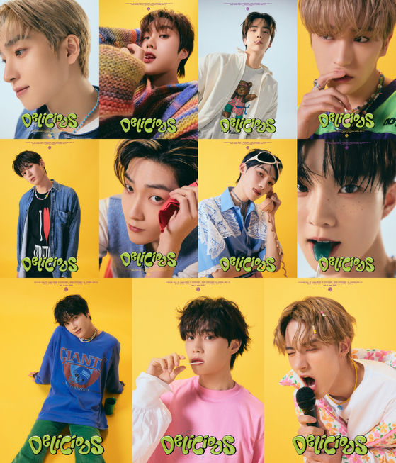 Teaser images for boy band The Boyz' upcoming Japanese full-length album ″Delicious″ [IST ENTERTAINMENT]