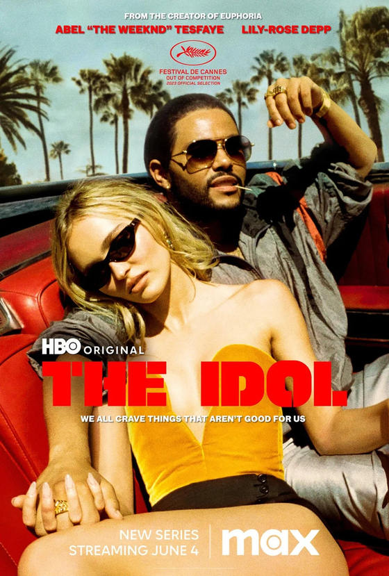 Poster for HBO's upcoming drama series ″The Idol″ [HBO]