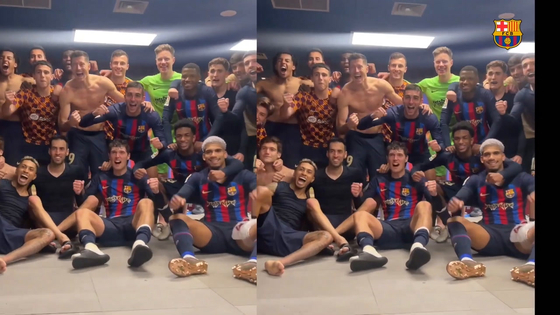 FC Barcelona win the 2022-23 La Liga title. [ONE FOOTBALL] 