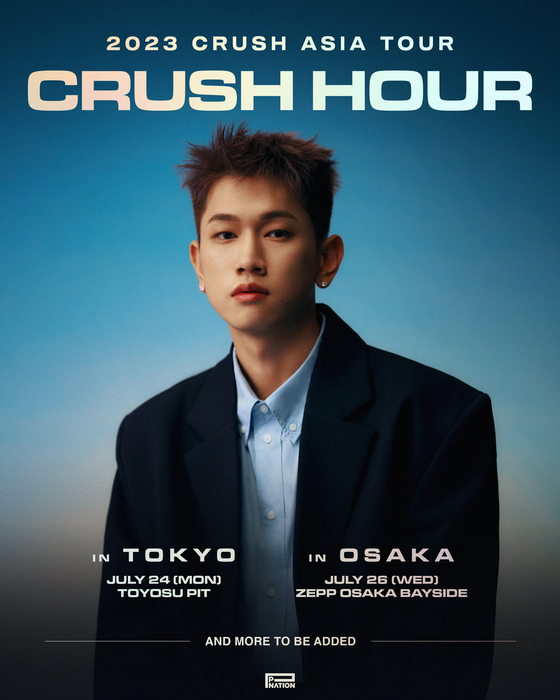 Singer-songwriter Crush will hold his Asia tour ″Crush Hour″ starting July [P NATION]