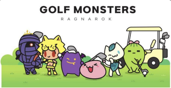 Monsters from the Ragnarok franchise are incorporated into Gravity’s upcoming screen golf business dubbed “Golf Monsters.” [GRAVITY]