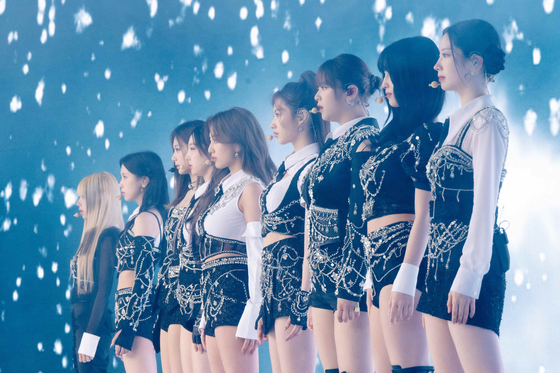 Girl group Twice's concert in Tokyo held as a part of its ″Ready To Be″ world tour series [JYP ENTERTAINMENT]
