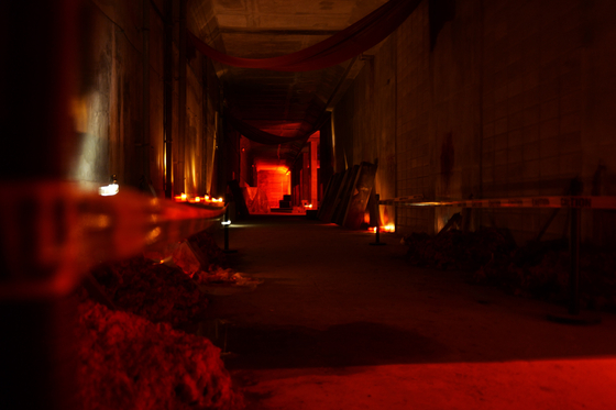 Limited-run interactive exhibit “Hell Station” created by Blizzard Entertainment to promote the launch of the company’s upcoming video game, Diablo IV [BLIZZARD ENTERTAINMENT]