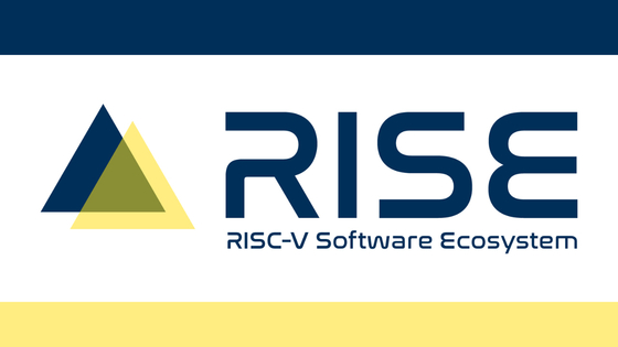 Logo of the RISC-V Software Ecosystem (RISE) project [SAMSUNG ELECTRONICS] 