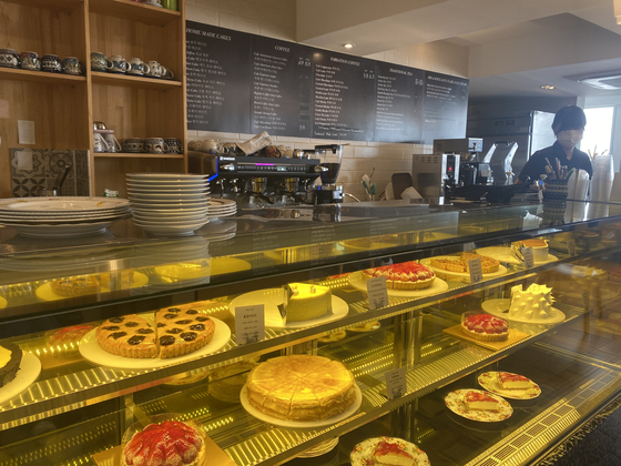 Cafe Pera is known for its delicious cakes and many different kinds of pies [ASSEMGUL SADYKOVA]