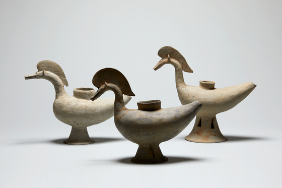 Bird-shaped vessels [NATIONAL MUSEUM OF KOREA]