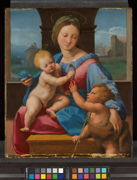 ″Virgin and Child″ (c. 1480-90) by Giovanni Bellini [NATIONAL MUSEUM OF KOREA]