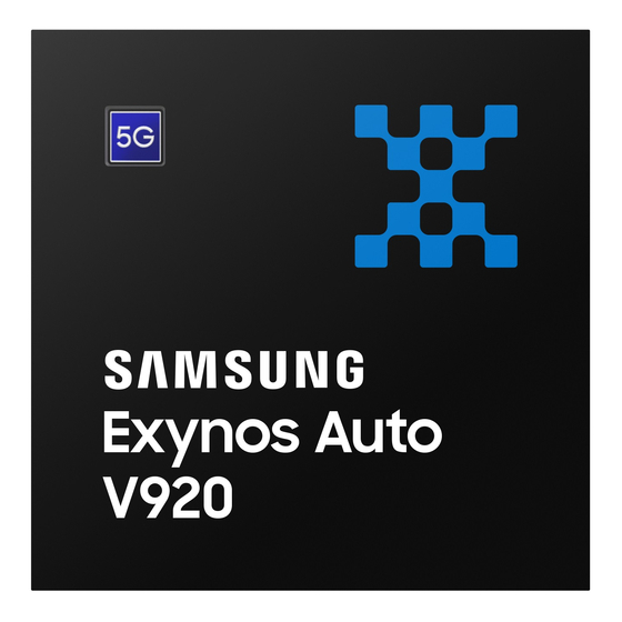 Samsung Electronics will provide its newest automotive chips "Exynos Auto V920" to power Hyundai Motor cars by 2025. [SAMSUNG ELECTRONICS]
