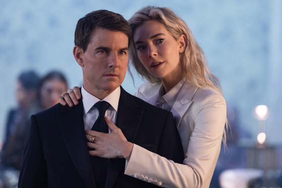 Actors Tom Cruise and Vanessa Kirby in ″Mission: Impossible Dead - Reckoning Part One″ [LOTTE ENTERTAINMENT]