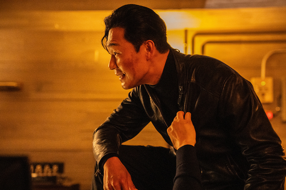 Actor Park Sung-woong plays the main villain Kim Myeong-gi in the new Netflix series ″Bloodhounds.″ [NETFLIX]