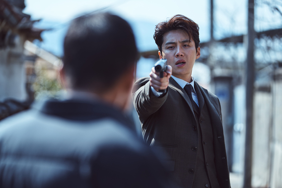 Actor Kim Seon-ho plays the titular Childe in director Park Hoon-jung's action noir film ″The Childe.″ [STUDIO AND NEW]