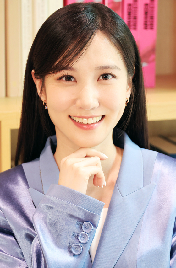 Actor Park Eun-bin during an interview with the Korea JoongAng Daily held at JTBC headquarters in western Seoul. [BAEKSANG ARTS AWARDS ORGANIZING COMMITTEE]