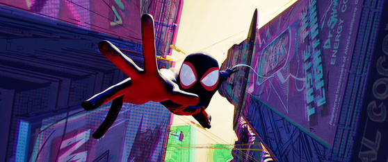 A scene from ″Spider-Man: Across the Spider-Verse″ [SONY PICTURES KOREA].