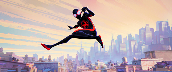 A scene from ″Spider-Man: Across the Spider-Verse″ [SONY PICTURES KOREA]