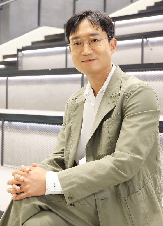Actor Jo Woo-jin during an interview with the Korea JoongAng Daily held at JTBC headquarters in western Seoul. [BAEKSANG ARTS AWARDS ORGANIZING COMMITTEE]