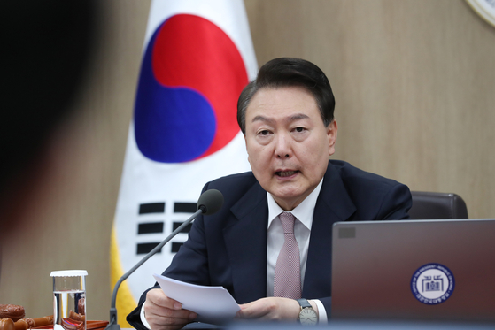 President Yoon Suk Yeol [JOINT PRESS CORPS]