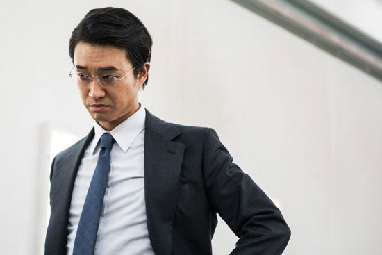 Actor Jo Woo-jin's breakthrough role as Jo in “Inside Men” (2015), one of Korea’s most popular political crime drama flicks that brought him to the spotlight [SHOWBOX]