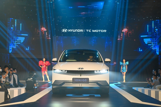 Hyundai Motor introduces Ioniq 5 EV in Vietnam in April, 2022. [HYUNDAI MOTOR]