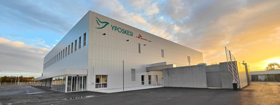 The second facility of Yposkesi, SK pharmteco's commercial viral vector manufacturing subsidiary for Cell and Gene Therapies in France, which completed construction recently [SK PHARMTECO]