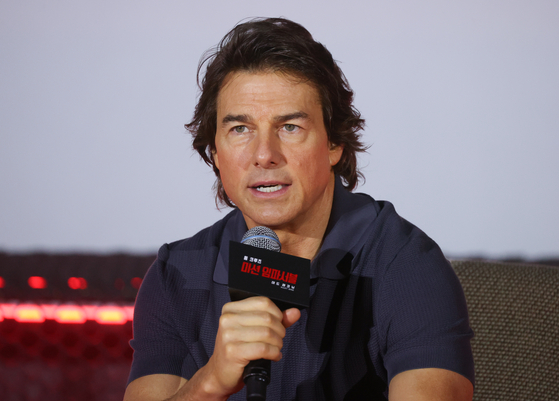 Tom Cruise checks in to promote latest Mission Impossible movie