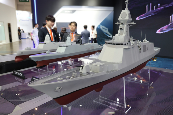 The figure of Hanwha Ocean's proposed frigate for Ulsan-class Batch-III [HANWHA OCEAN]