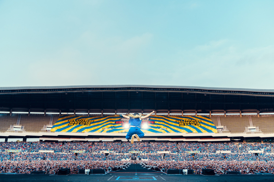 Psy's ″Summer Swag″ Seoul concert held Friday at Jamsil Olympic Main Stadium, southern Seoul [P NATION]
