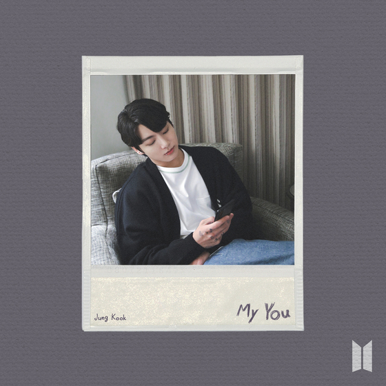 Album cover for Jungkook's 2022 song, ″My You″ [BIGHIT MUSIC]