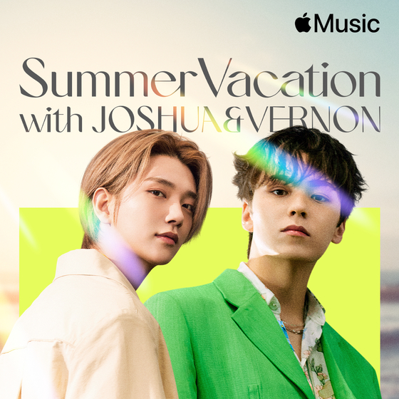 Joshua and Vernon of boy band Seventeen started a four-episode summer-themed radio show, “Summer Vacation with Joshua and Vernon of Seventeen,” on Apple Music Thursday. [APPLE]
