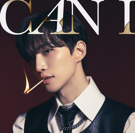 A cover image of ″Can I,″ an upcoming Japanese single by singer and actor Lee Jun-ho, or Junho of 2PM [JYP ENTERTAINMENT]