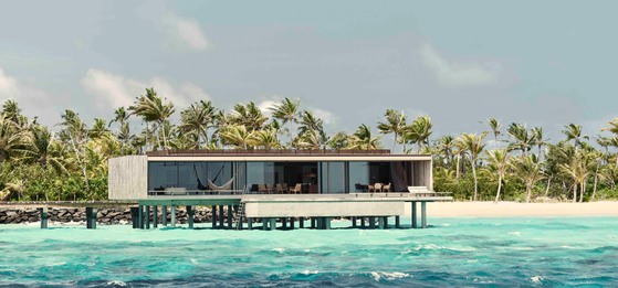 One of the villas at Patina Maldives. [HEAVENS PORTFOLIO] 