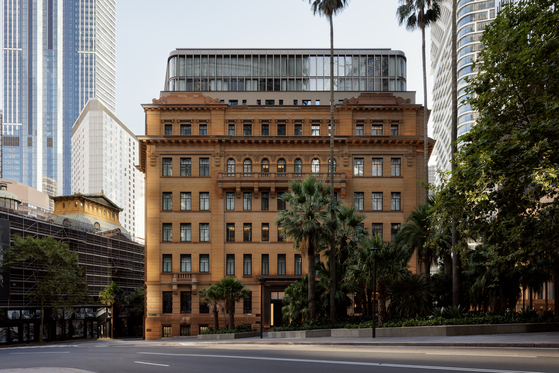 Capella Sydney opened in March this year by conservating the former Ministry of Education building. [HEAVENS PORTFOLIO] 
