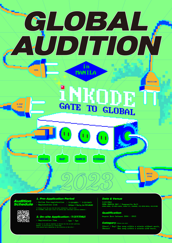 Poster for “iNKODE 2023 On-line Audition” [INKODE]