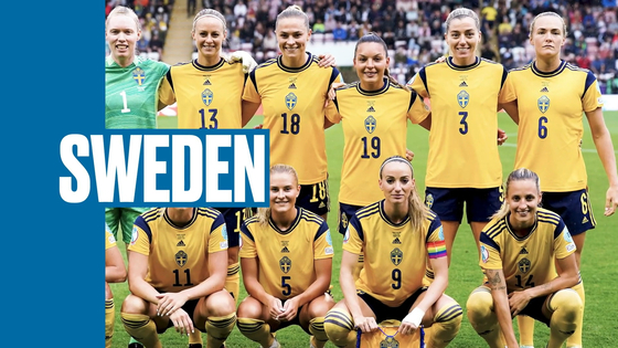 Sweden face South Africa in the first group stage game of the 2023 FIFA Women's World Cup at Wellington Regional Stadium in Wellington, New Zealand on Sunday. [ONE FOOTBALL